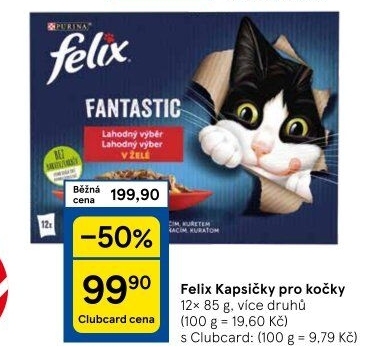 Kapsičky pro kočky Felix Purina