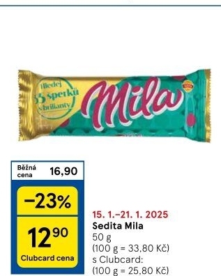 Oplatky Mila Sedita