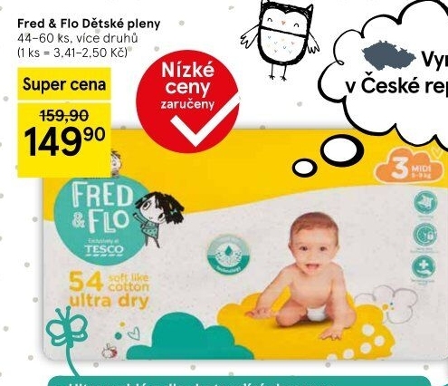 Pleny dětské Fred&amp