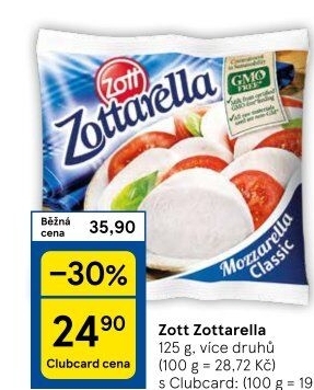 Sýr Zottarella Zott