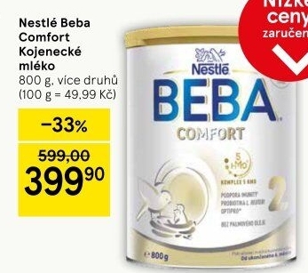 Výživa mléčná Comfort Beba Nestlé