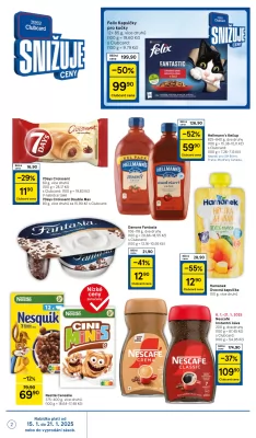 akční leták Tesco 15.1.2025-21.1.2025