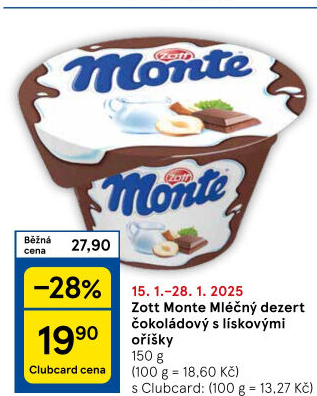 Dezert Monte Zott