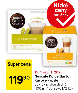 Kapsle Dolce Gusto Nescafé
