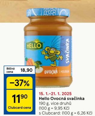 Přesnídávka Hello