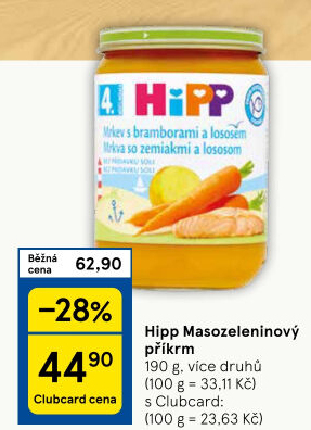 Příkrm masozeleninový Bio HiPP