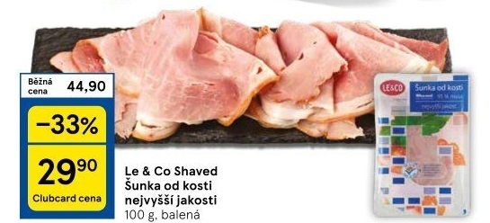 Šunka od kosti nejvyšší jakosti LE&amp