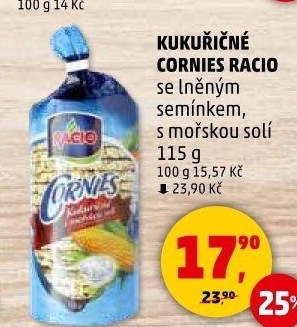 Chlebíčky Cornies Racio