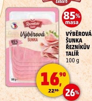 Šunka výběrová Řezníkův talíř