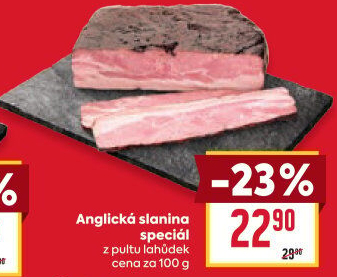 Anglická slanina speciál