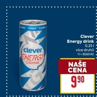 Energy nápoj drink Clever