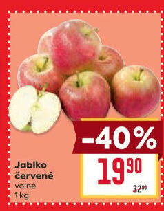 Jablka červená