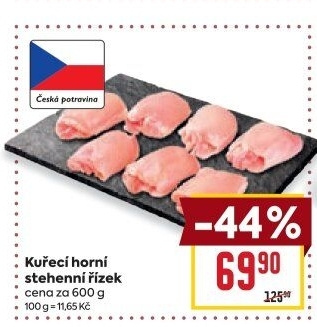 Kuřecí stehenní řízky