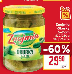 Okurky Znojmia