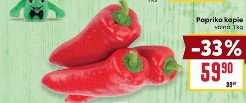 Paprika červená kapie