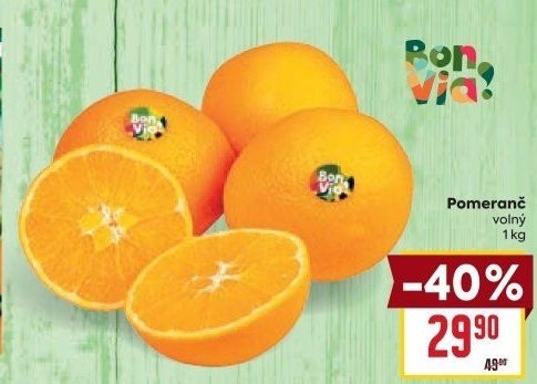 Pomeranče Billa Bonvia