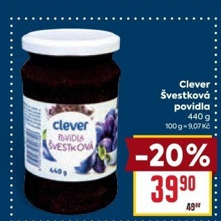 Povidla Clever