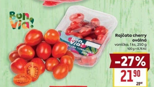 Rajčata cherry Billa Bonvia