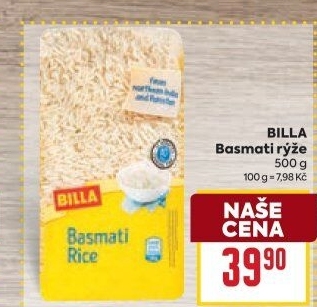Rýže basmati Billa