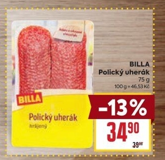 Salám Uherák polický Billa