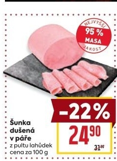 Šunka dušená nejvyšší jakosti