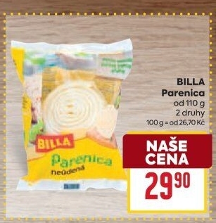 Sýr Parenica Billa