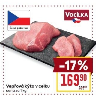 Vepřová kýta Vocílka