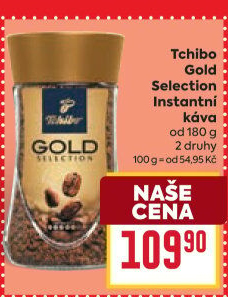 Instantní káva Tchibo Gold Selection