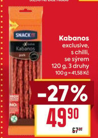 Kabanossi Exclusiv Snack !t Tarczyński