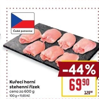 Kuřecí stehenní řízky
