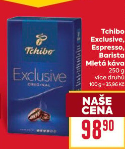 Mletá káva Tchibo Exclusive