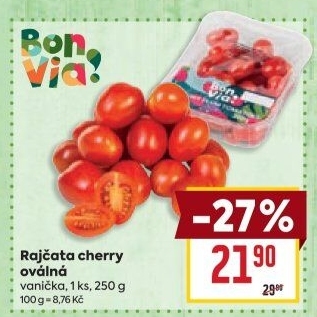 Rajčata cherry Billa Bonvia