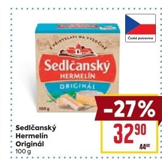 Sýr Hermelín Sedlčanský