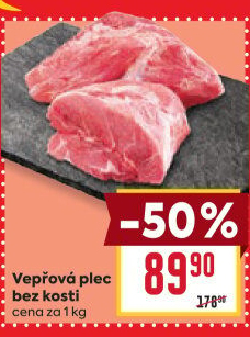 Vepřová plec bez kosti