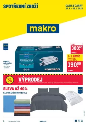 akční leták Makro 15.1.2025-28.1.2025