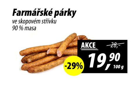 Párky farmářské