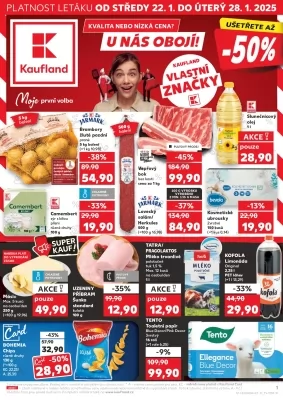 akční leták Kaufland 22.1.2025-28.1.2025