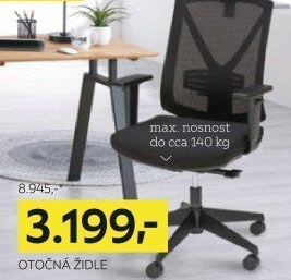 OTOČNÁ ŽIDLE