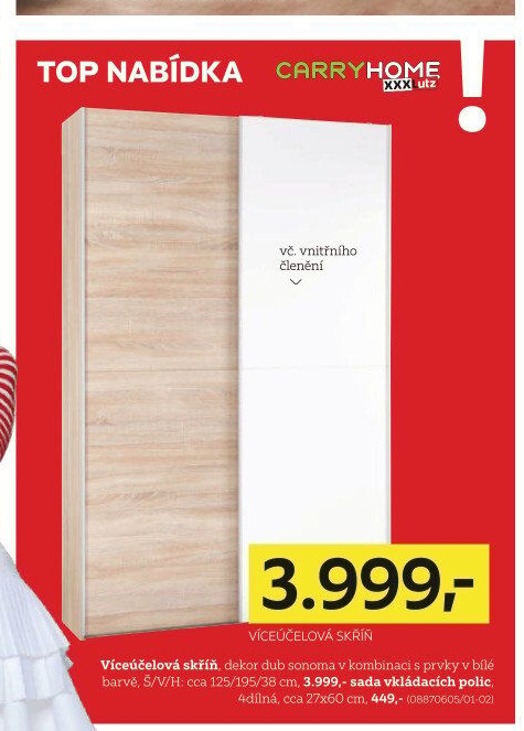 VÍCEÚČELOVÁ SKŘÍŇ