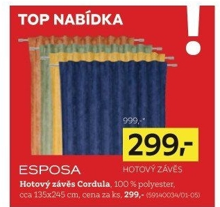 ZÁVĚSY NA OKNA