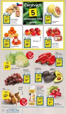 akční leták Tesco 22.1.2025-28.1.2025