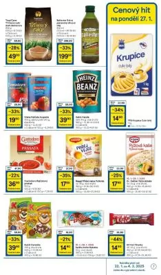 akční leták Tesco 22.1.2025-28.1.2025
