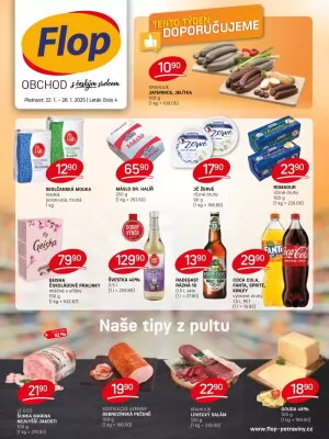 akční leták FLOP 22.1.2025-28.1.2025