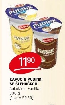 Dezert pudink Kapucín