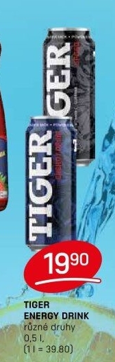 Energetický nápoj Tiger