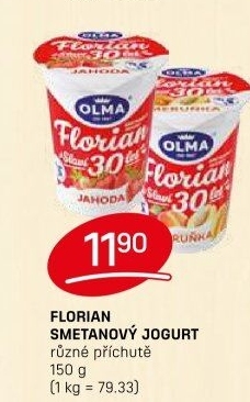 Jogurt smetanový Florian Olma