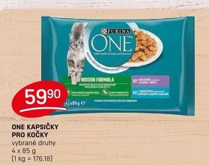 Kapsičky pro kočky One Purina