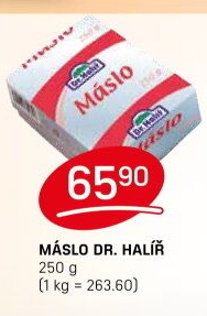 Máslo Dr.Halíř