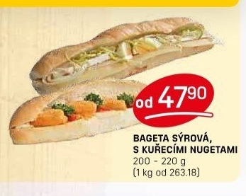 Obložená bageta