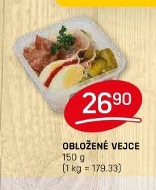 Obložené vejce